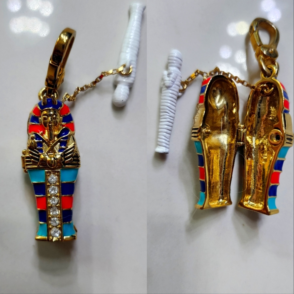 Juicy Couture Mummy  Pharaoh Sarcophagus King Tut Rare retired